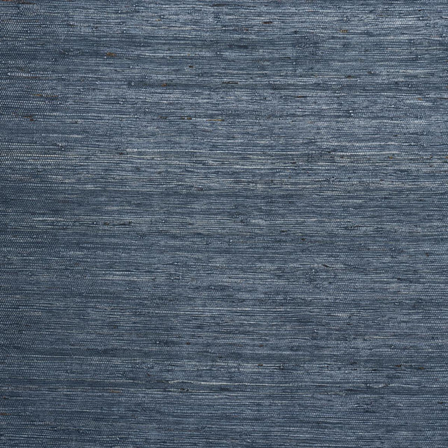 Schumacher Han Arrowroot Indigo Wallpaper