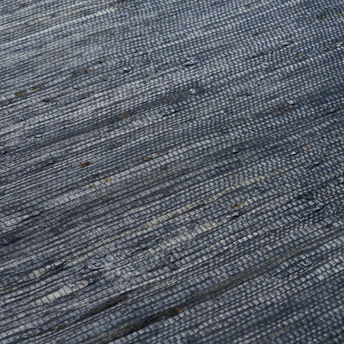 Schumacher Han Arrowroot Indigo Wallpaper
