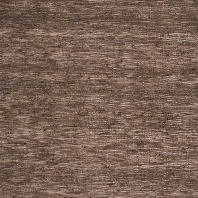 Schumacher Han Arrowroot Brown Wallpaper