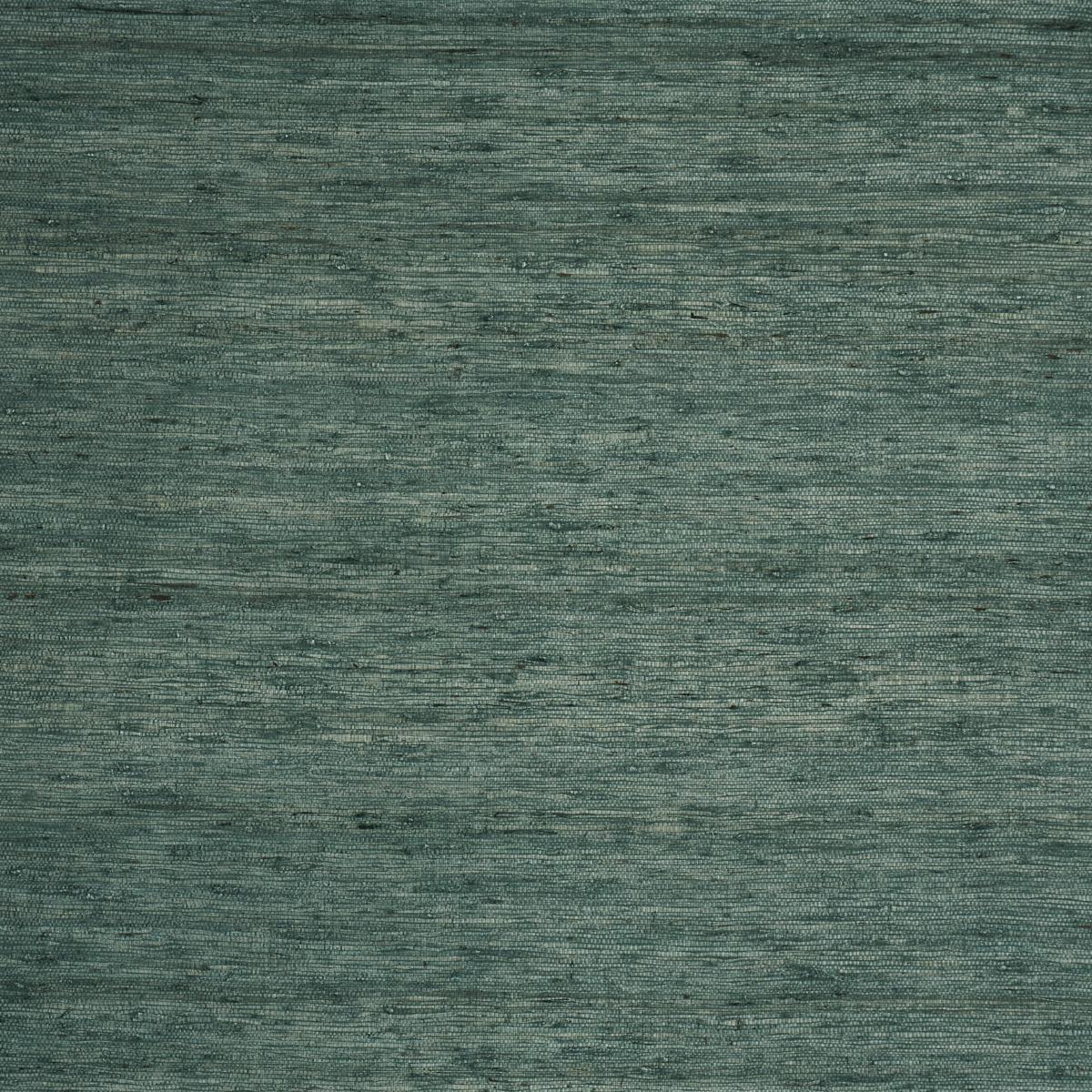 Schumacher Han Arrowroot Teal Wallpaper