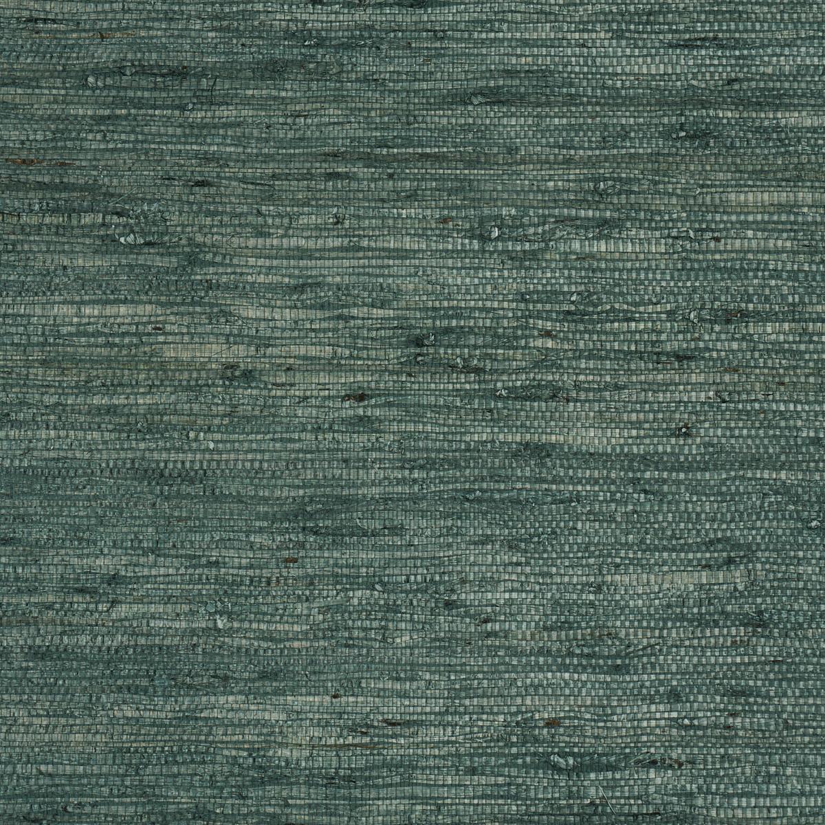 Schumacher Han Arrowroot Teal Wallpaper