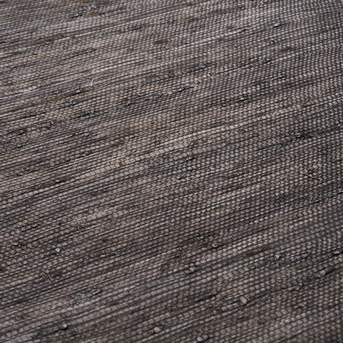 Schumacher Han Arrowroot Charcoal Wallpaper