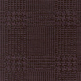 Schumacher Fuzzy Plaid Merlot Wallpaper