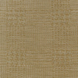 Schumacher Fuzzy Plaid Antique Gold Wallpaper