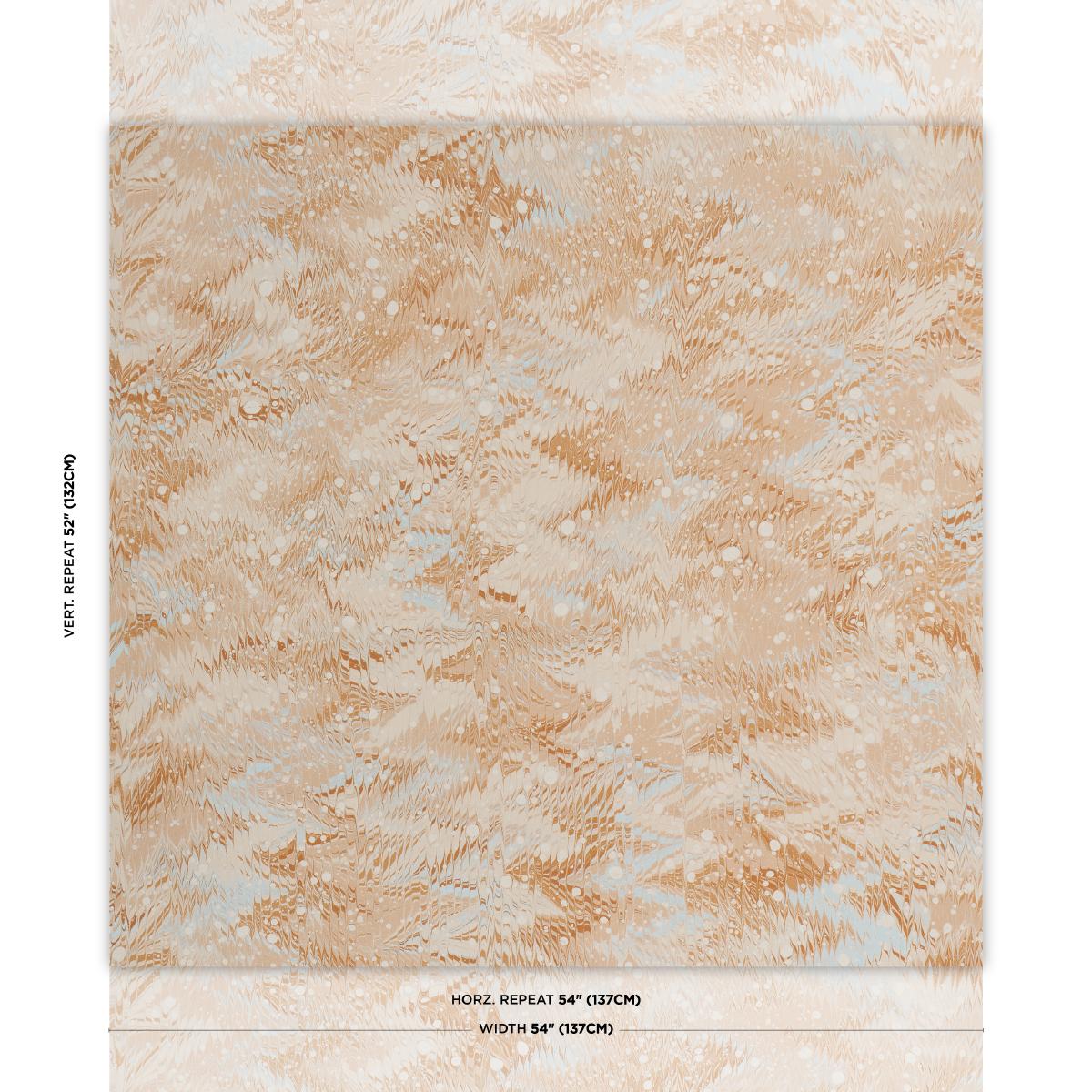 Schumacher Mesmeric Sand Wallpaper