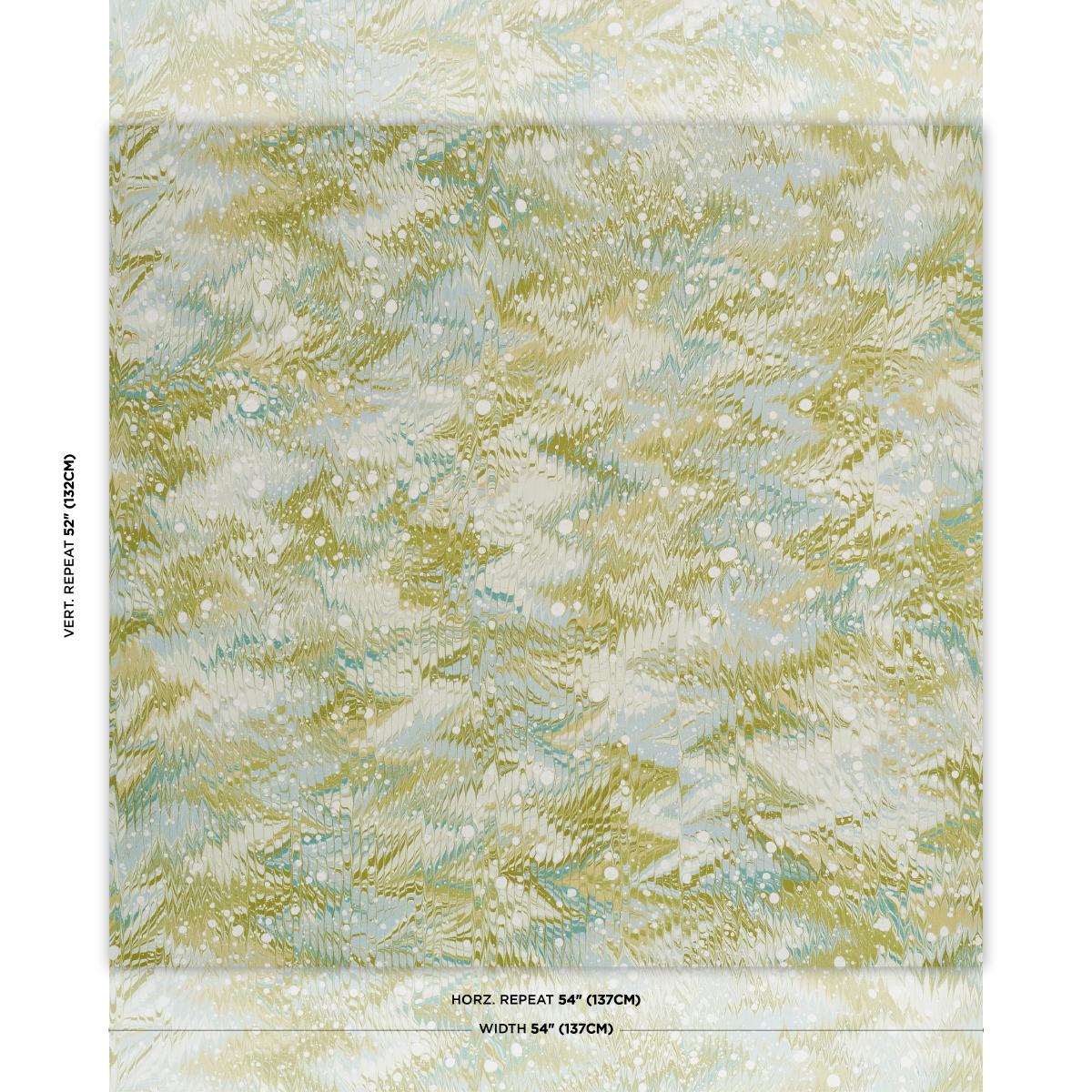 Schumacher Mesmeric Verdant Sky Wallpaper