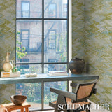 Schumacher Mesmeric Verdant Sky Wallpaper