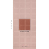 Schumacher Vibrato Plaid Terracotta Wallpaper