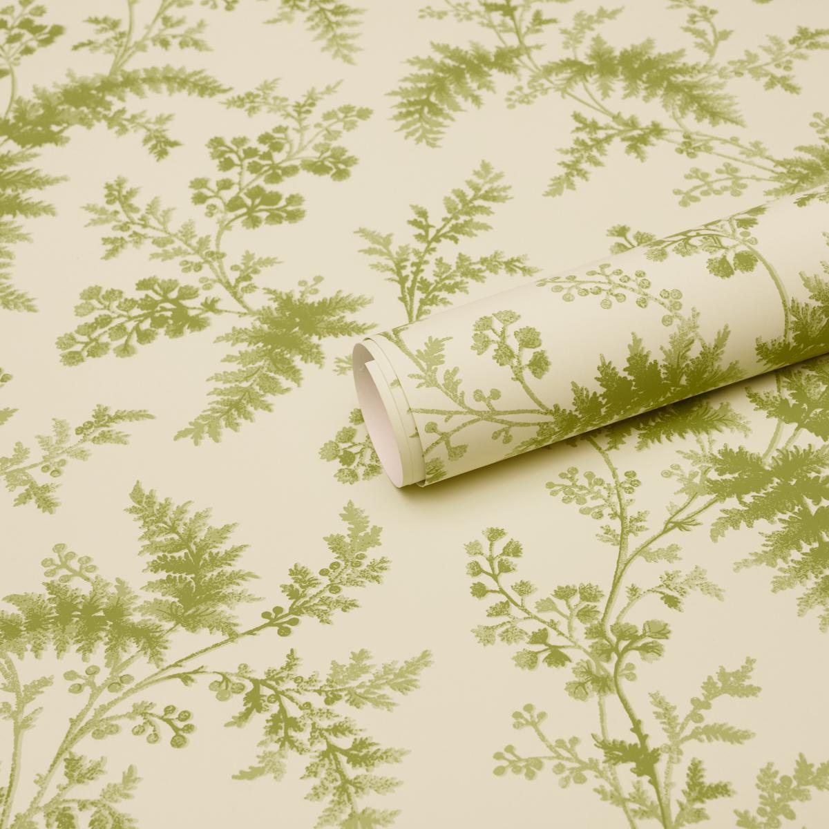 Schumacher Maidenhair Leaf Wallpaper