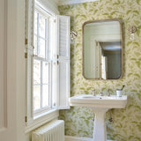 Schumacher Maidenhair Leaf Wallpaper