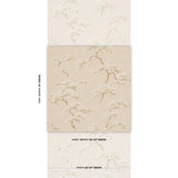 Schumacher The Way Through The Woods Linen Wallpaper