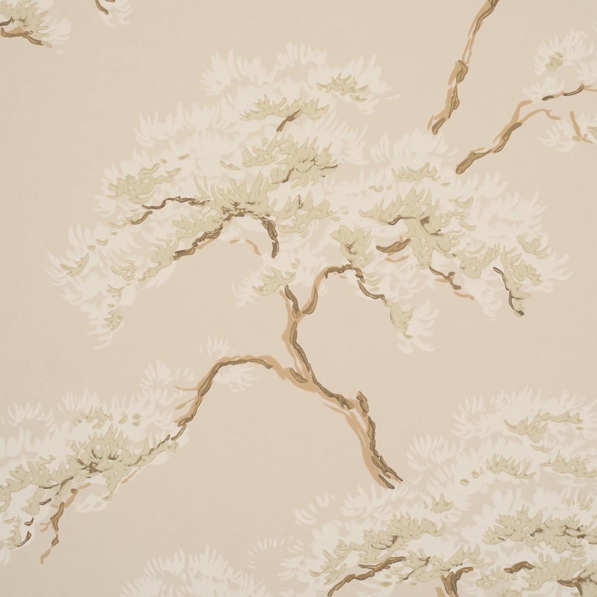 Schumacher The Way Through The Woods Linen Wallpaper