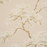 Schumacher The Way Through The Woods Linen Wallpaper