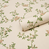 Schumacher A Rose Is A Rose Is A Rose Stone Wallpaper