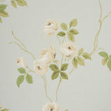 Schumacher Lady Of Shalott Aqua Wallpaper