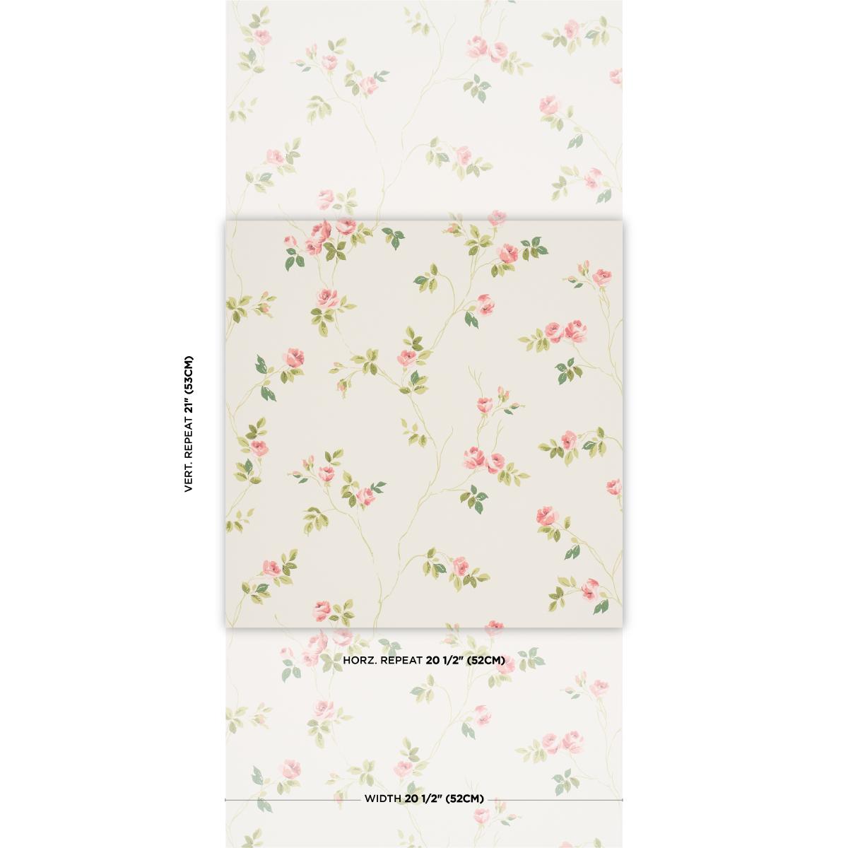 Schumacher Lady Of Shalott Petal Wallpaper