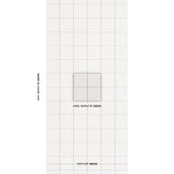 Schumacher Woodman Check Berber Brown Wallpaper