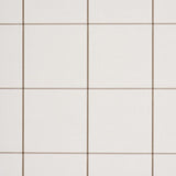 Schumacher Woodman Check Berber Brown Wallpaper