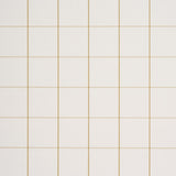 Schumacher Woodman Check Straw Wallpaper