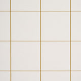 Schumacher Woodman Check Straw Wallpaper