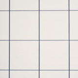 Schumacher Woodman Check Indigo Wallpaper
