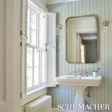 Schumacher Woodperry Hand Printed Sisal Flax Wallpaper
