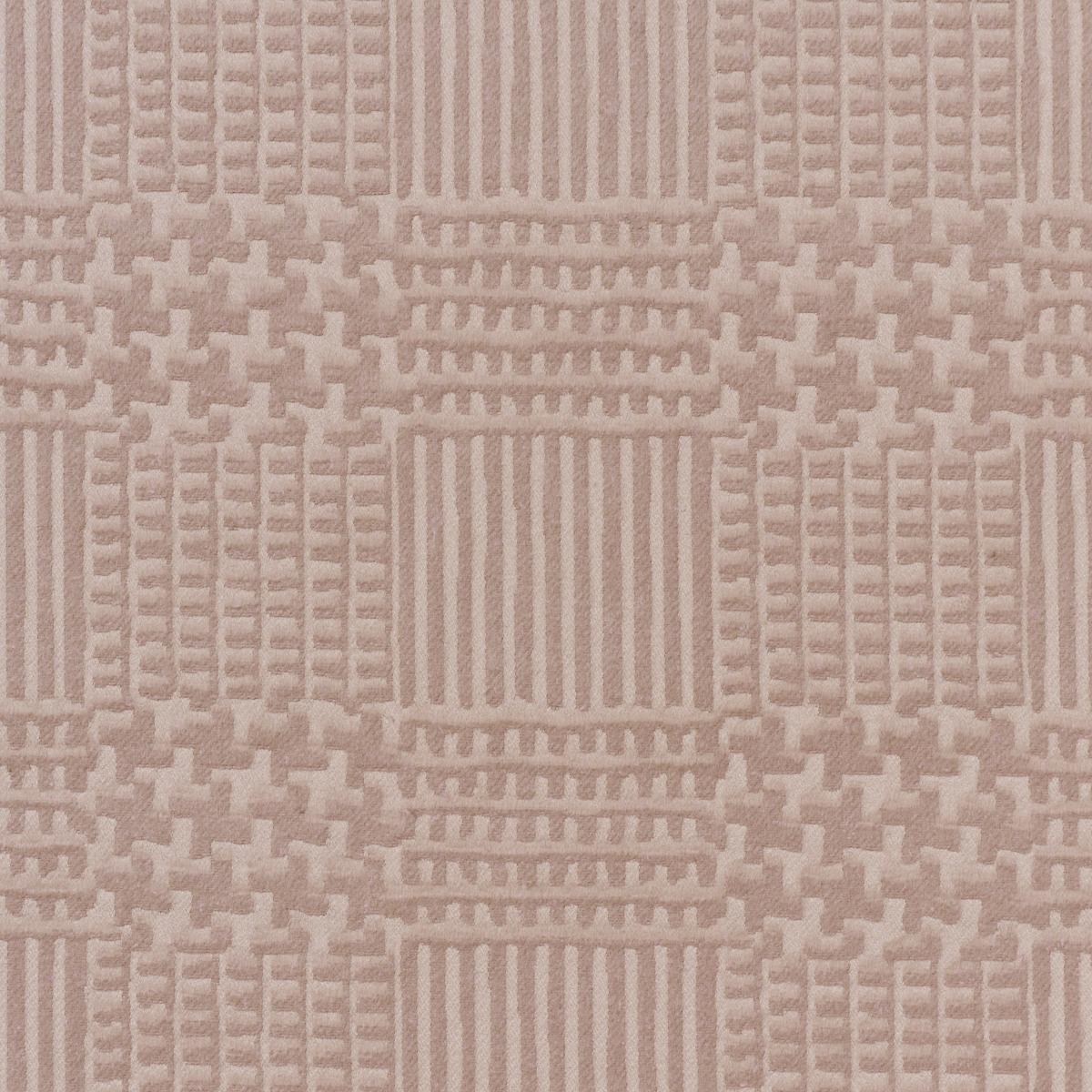 Schumacher Fuzzy Plaid Wythe Rose Fabric