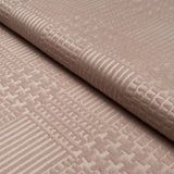 Schumacher Fuzzy Plaid Wythe Rose Fabric