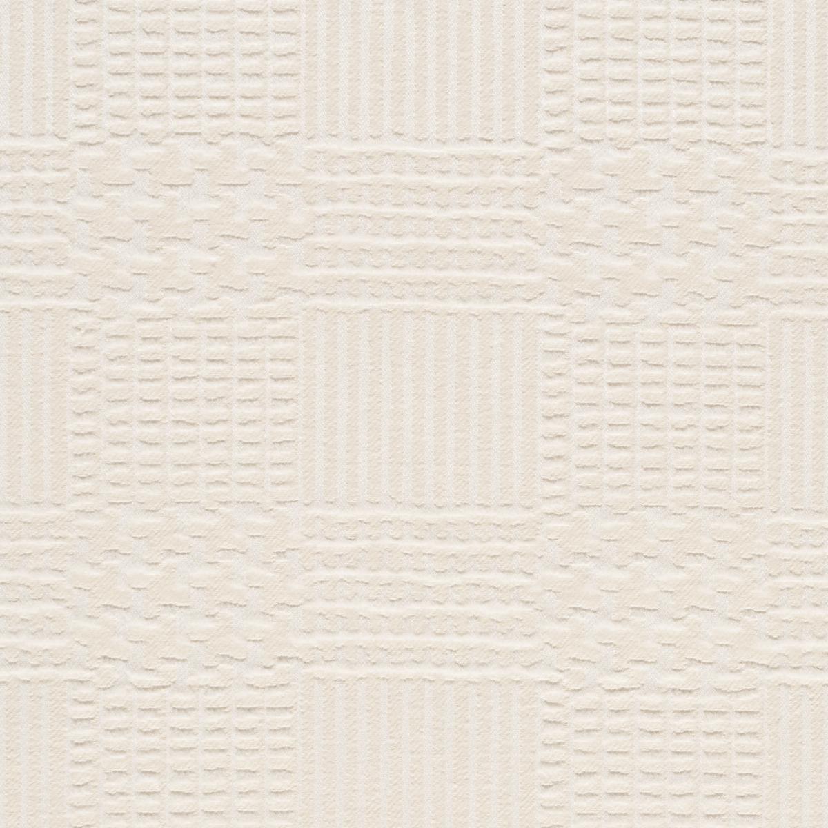 Schumacher Fuzzy Plaid Nacre Fabric