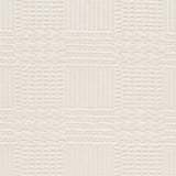 Schumacher Fuzzy Plaid Nacre Fabric