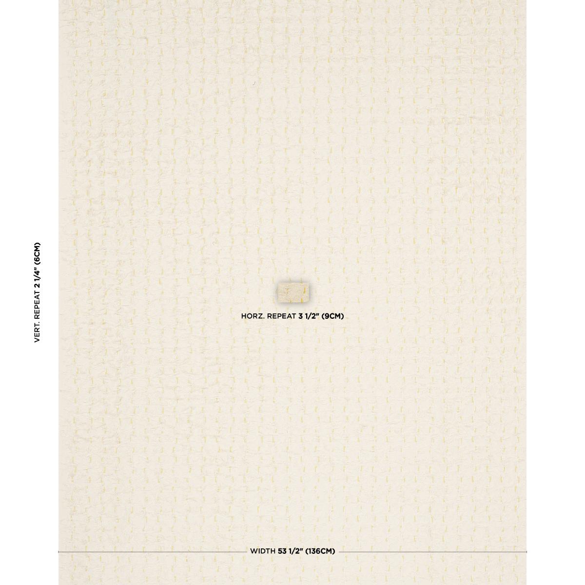 Schumacher Groove Curry Fabric