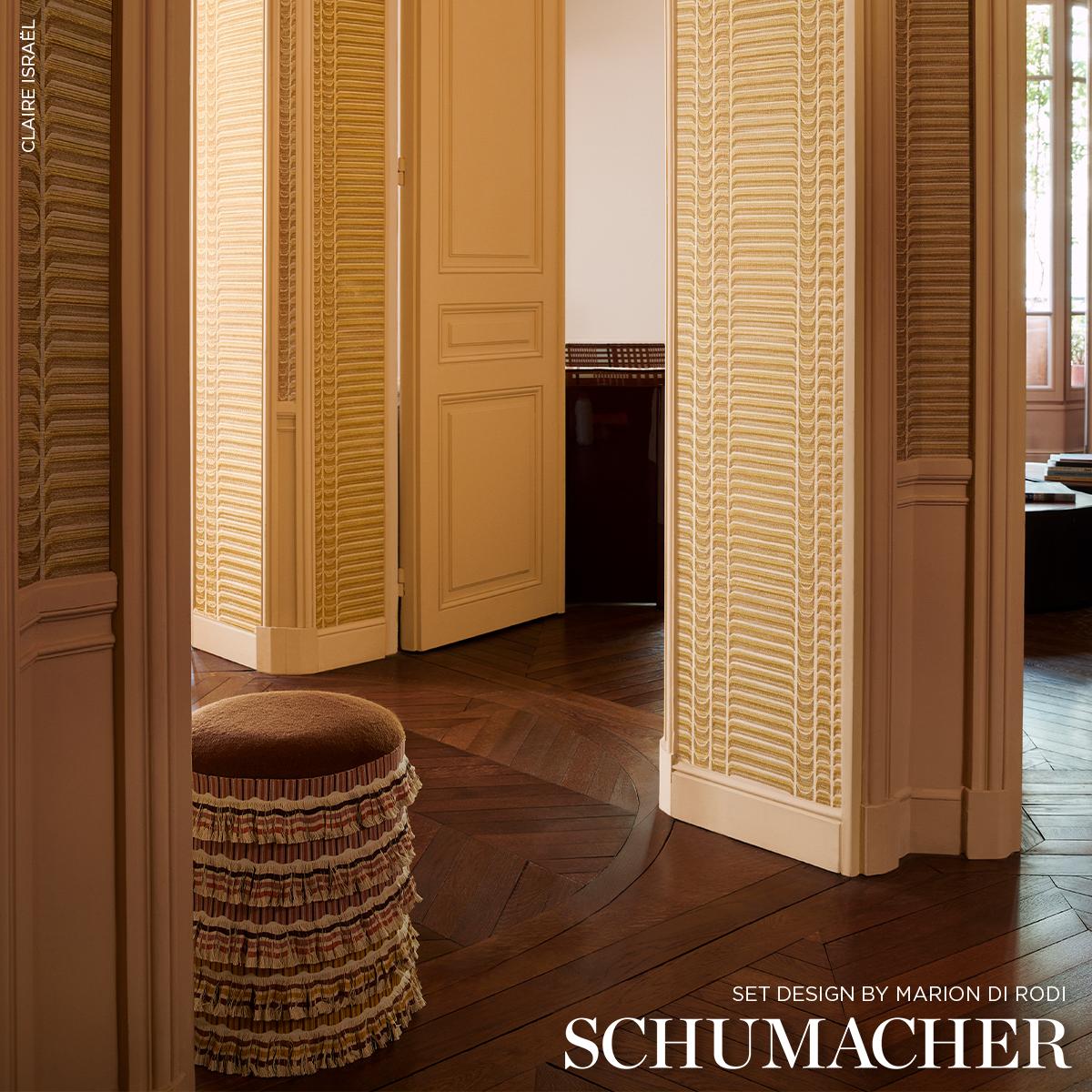 Schumacher Curry Groove Fringe