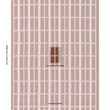Schumacher Jukebox Terracotta Fabric