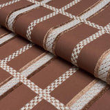 Schumacher Jukebox Terracotta Fabric