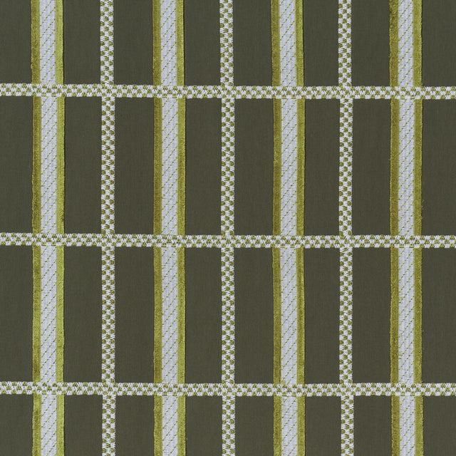 Schumacher Jukebox Olive Fabric