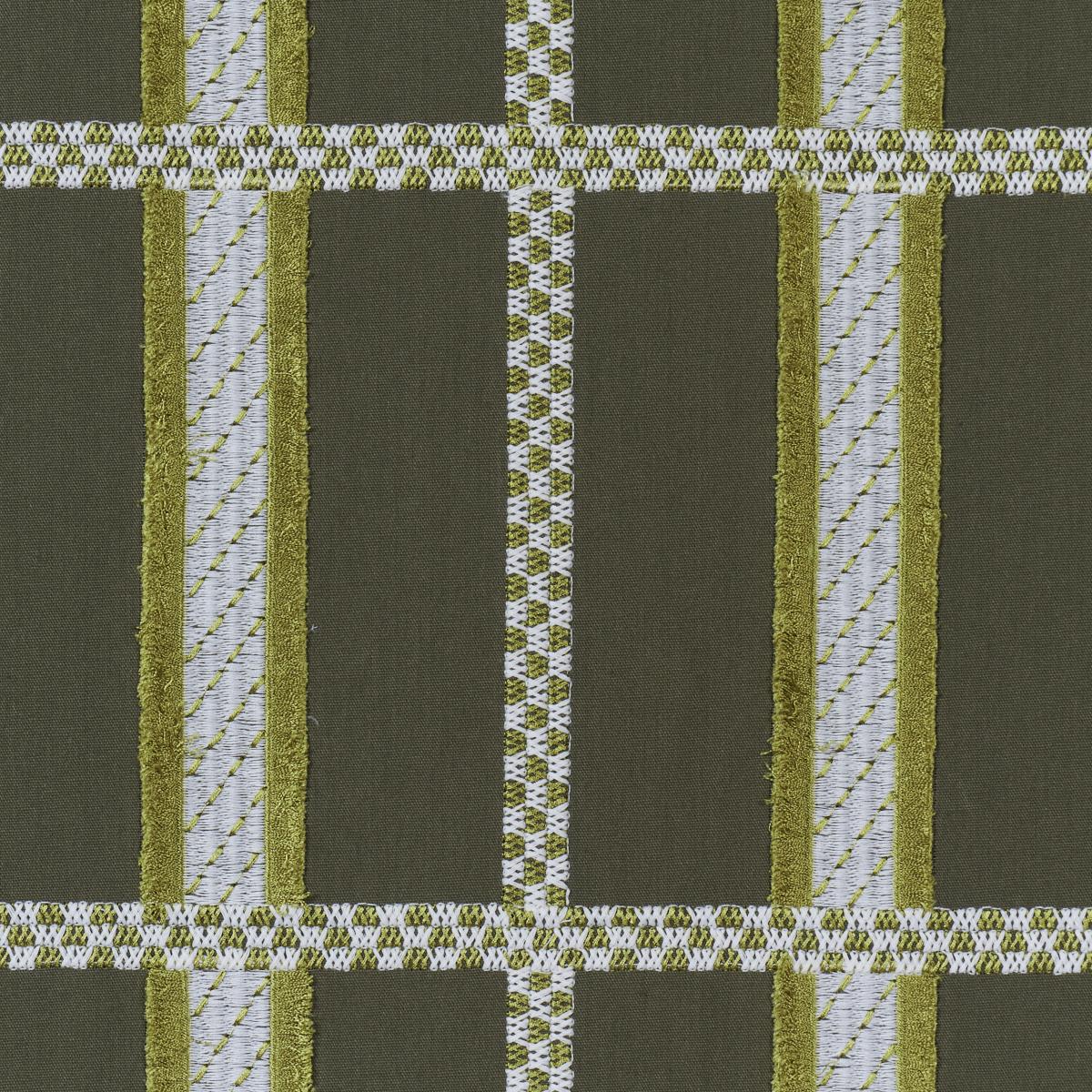 Schumacher Jukebox Olive Fabric