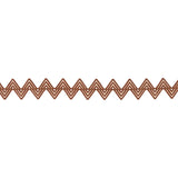 Schumacher Terracotta Mesmeric Trim