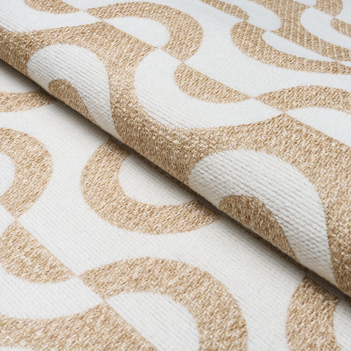 Schumacher Stay In Tune Nacre Fabric