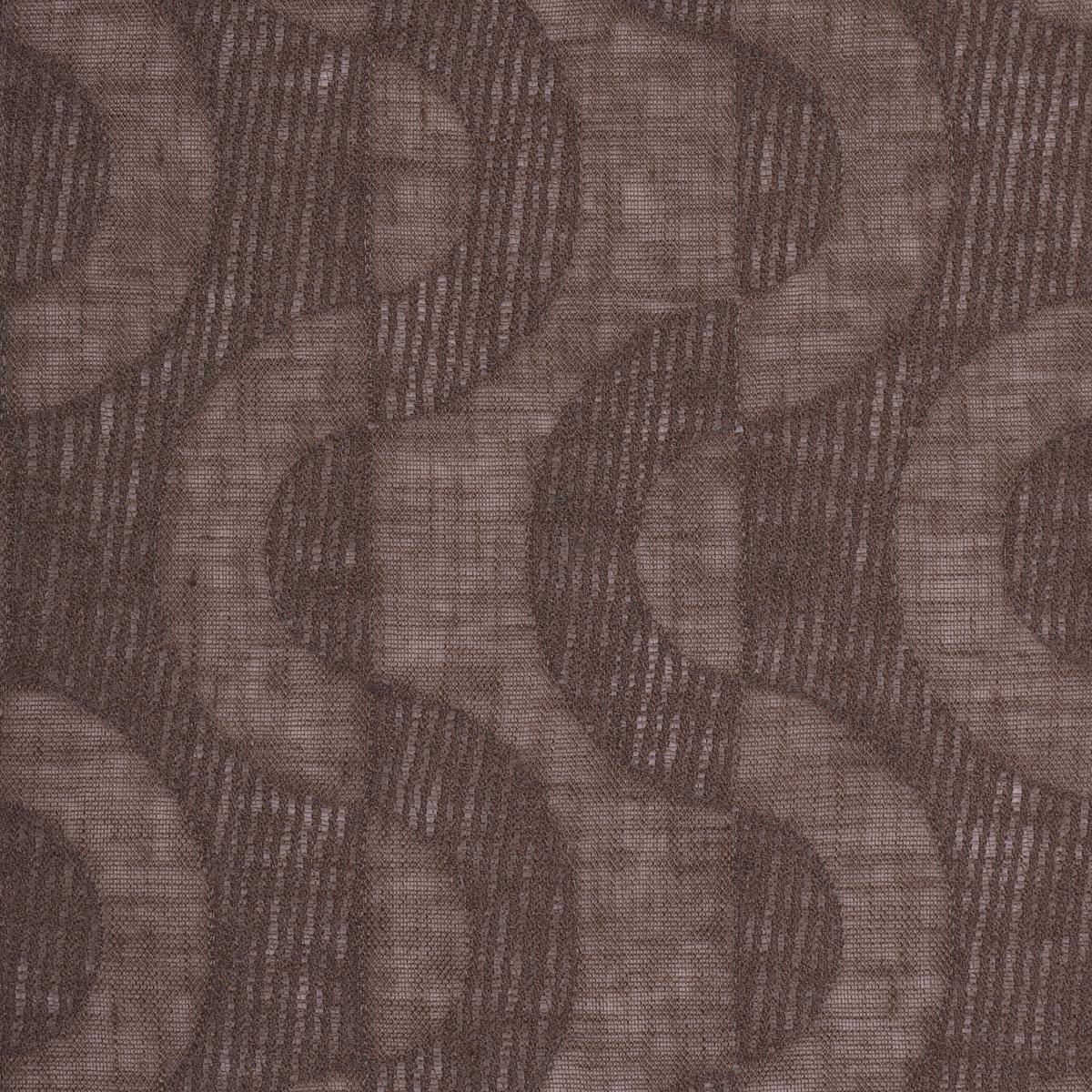 Schumacher Stay In Tune Sheer Terracotta Fabric