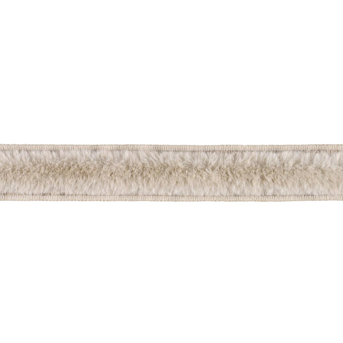 Schumacher Ivory Timberline Faux Fur Tape