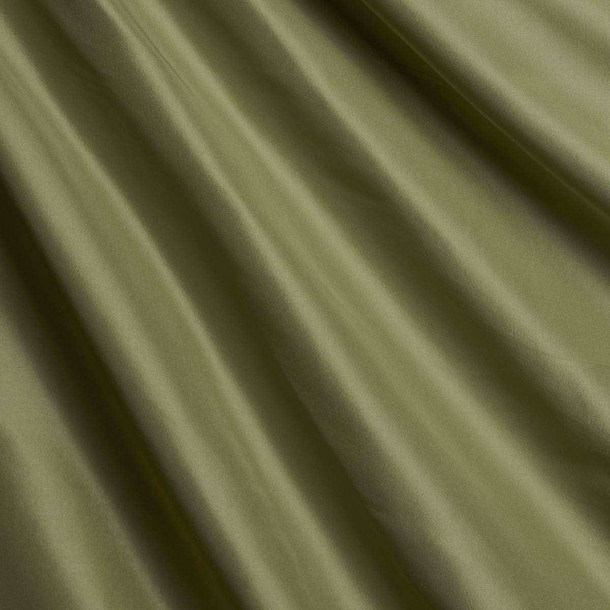 Schumacher Sargent Silk Taffeta Sage Fabric