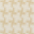 Schumacher Vibrato Houndstooth Antique Gold Fabric