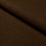 Schumacher Lars Rustic Linen Umber Fabric