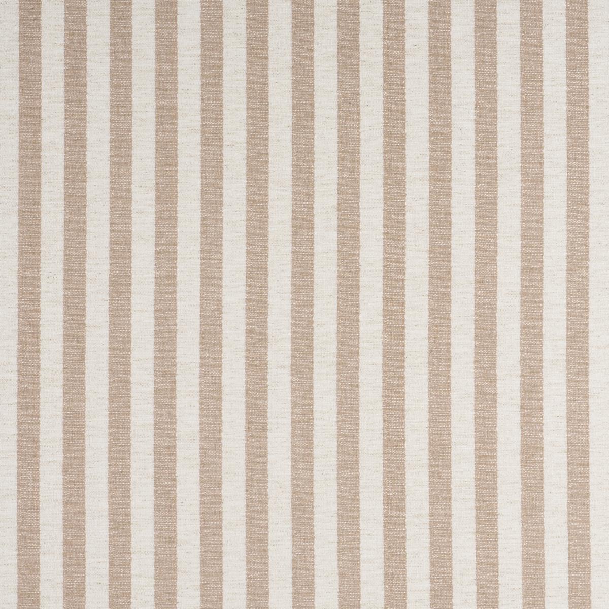 Schumacher Mallie Performance Stripe Neutral Fabric