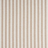 Schumacher Mallie Performance Stripe Neutral Fabric