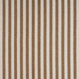 Schumacher Mallie Performance Stripe Brown Fabric