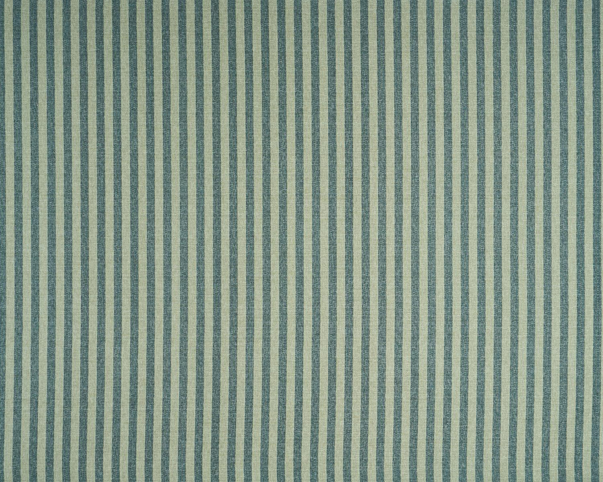 Schumacher Mallie Performance Stripe Slate Fabric