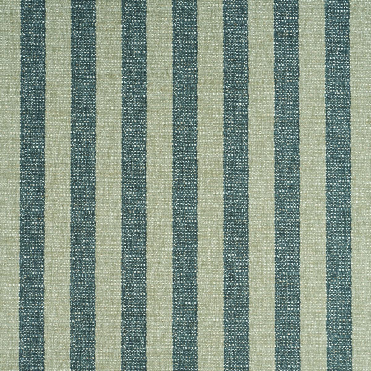 Schumacher Mallie Performance Stripe Slate Fabric