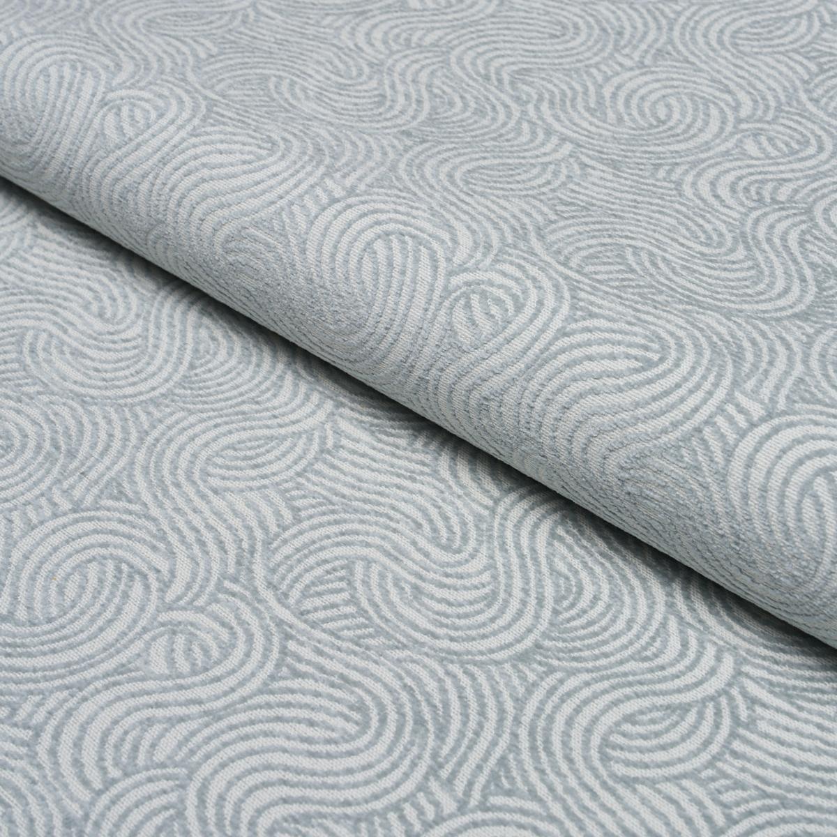 Schumacher Tideline Performance Sky Fabric