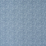 Schumacher Tideline Performance Blue Fabric